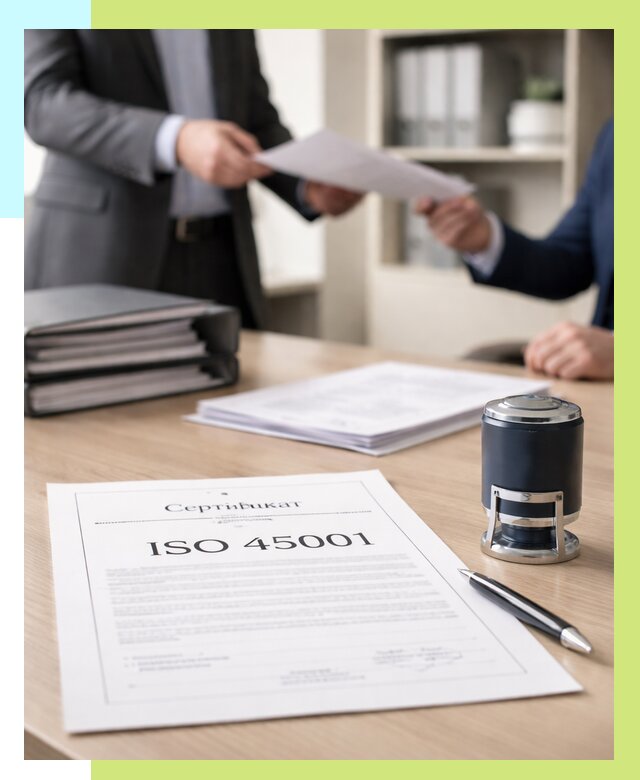 Сертификат ISO 45001 в Севастополе под ключ от 46445 р. | Сертэкс